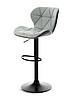 Стілець барний хокер Homart 242PB сірий з чорним (9654), фото 3