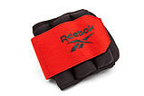 Обважнювачі щиколотки Reebok Flexlock Ankle Weights чорний, червоний Уні 1.5 кг, фото 3