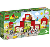 Конструктор LEGO Лего Duplo 10952 Town Хлів, трактор і догляд за тваринами