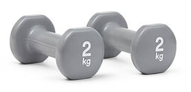 Гантелі Reebok Dumbbells сірий Уні 2 кг