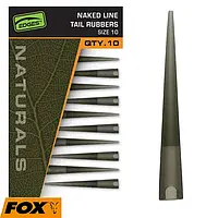 Пыльник для безопасной клипсы Fox Egdes Naturals Naked Line Tail Rubbers Size 10