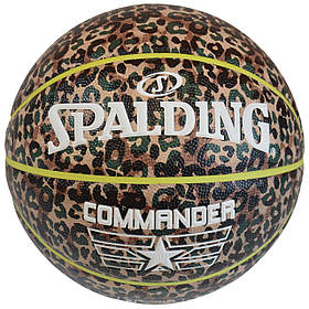 М'яч баскетбольний Spalding Commander мультиколор Уні 7