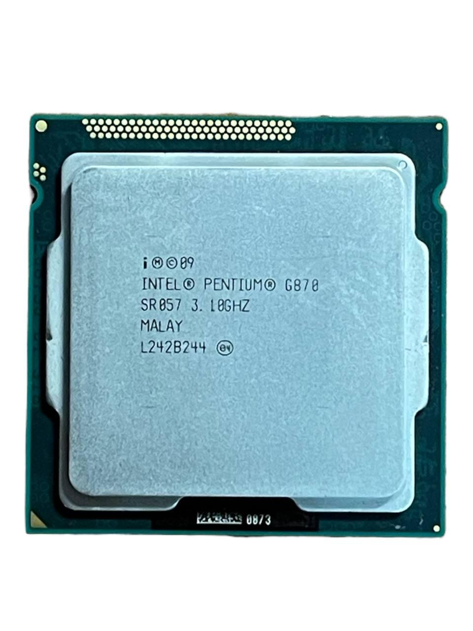 Процесор Intel | CPU Intel Pentium G870 3.10GHz (2/2, 3MB) | Socket FCLGA1155 | SR057