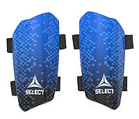 Щитки футбольные Select SHIN GUARDS STANDARD v23 синий, черный Уни S (рост 120-140 см)