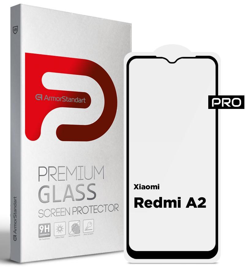 Захисне скло ArmorStandart Pro для Xiaomi Redmi A2/A2+ Black (ARM66569)