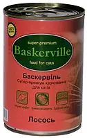 Baskerville (Баскервиль) консерва для кошек лосось 400 г