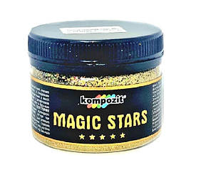Глітер поліефірний KOMPOZIT MAGIC STARS декоративний золотий пісок 60 г