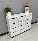 Великий косметологічний комод з декоративними ручками V459, фото 2