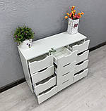 Великий косметологічний комод з декоративними ручками V459, фото 4