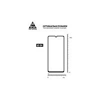 Захисне скло ArmorStandart Pro для Realme C53 Black (ARM71014), фото 4