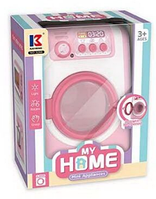 Пральна машина ігр-ва на бат-ці, крутиться барабан,в кор-ці 17,5х22х10,5см №3268(24)