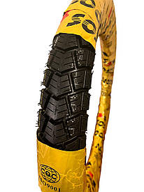 Покришка 3.50-18 (6PR) M/C (ТТ), «SOSOON »Корея