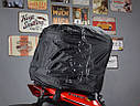 Сумка рюкзак із підсвіткою LED на сидіння мотоцикла для шолома Ghost Racing, фото 7