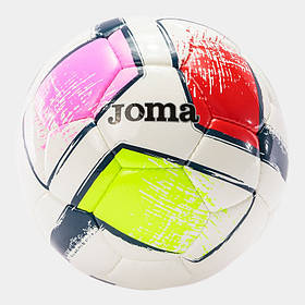 Футбольний м'яч Joma DALI II білий, темно-синій Уні 4