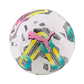 М'яч футбольний Puma Orbita 1 TB (FIFA Quality Pro) білий, рожевий,мультиколор Уні 5