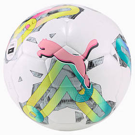 М'яч футбольний Puma Orbita 4 HYB (FIFA Basic) білий, рожевий,мультиколор Уні 5