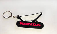 Брелок резиновый Honda (белый)
