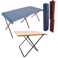 Столи торгівельні, розкладні