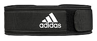 Пояс для тяжелой атлетики Adidas Essential Weightlifting Belt черный Уни XS (62-75 см)