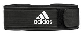 Пояс для важкої атлетики Adidas Essential Weightlifting Belt чорний Уні XS (62-75 см)