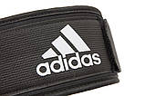 Пояс для важкої атлетики Adidas Essential Weightlifting Belt чорний Уні XS (62-75 см), фото 4