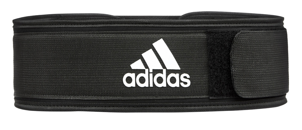 Пояс для важкої атлетики Adidas Essential Weightlifting Belt чорний Уні XL (94-120 см)