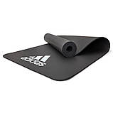 Килимок для фітнесу Adidas Fitness Mat сірий Уні 173 x 61 x 0.7 см, фото 3