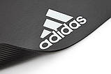 Килимок для фітнесу Adidas Fitness Mat сірий Уні 173 x 61 x 0.7 см, фото 4