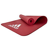 Килимок для фітнесу Adidas Fitness Mat червоний Уні 173 x 61 x 0.7 см, фото 3