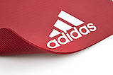 Килимок для фітнесу Adidas Fitness Mat червоний Уні 173 x 61 x 0.7 см, фото 5