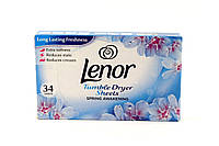 Ароматические салфетки для сушильной машины Lenor Tumble Dryer Sheets 34 шт (США)