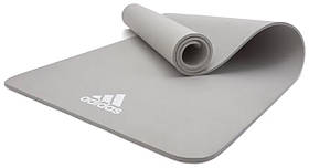 Килимок для йоги Adidas Yoga Mat сірий Уні 176 х 61 х 0,8 см