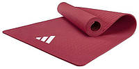 Коврик для йоги Adidas Yoga Mat красный Уни 176 х 61 х 0,8 см