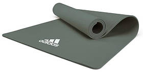 Килимок для йоги Adidas Yoga Mat темно-зелений Уні 176 х 61 х 0,8 см