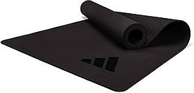 Килимок для йоги Adidas Premium Yoga Mat чорний Уні 176 х 61 х 0,5 см
