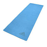 Килимок для йоги Adidas Premium Yoga Mat блакитний Уні 176 х 61 х 0,5 см, фото 2