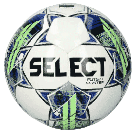 М'яч футзальний Select Futsal Master v22 біло-зелений Уні 4