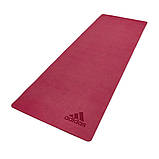 Килимок для йоги Adidas Premium Yoga Mat червоний Уні 176 х 61 х 0,5 см, фото 2