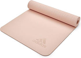 Килимок для йоги Adidas Premium Yoga Mat бежевий Уні 176 х 61 х 0,5 см
