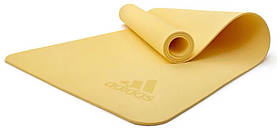 Килимок для йоги Adidas Premium Yoga Mat жовтий Уні 176 х 61 х 0,5 см