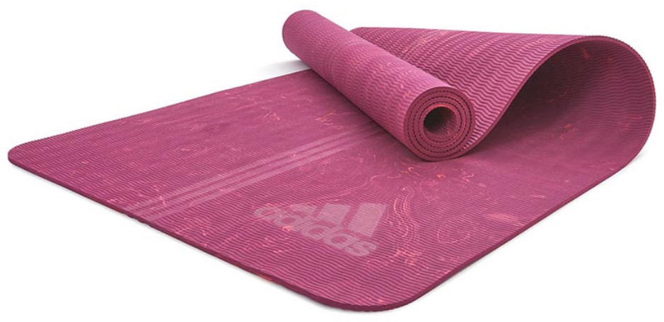 Килимок для йоги Adidas Camo Yoga Mat фіолетовий Уні 173 х 61 х 0,5 см