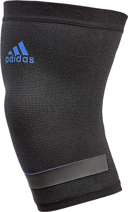 Фіксатор коліна Adidas Performance Knee Support чорний, синій Уні S