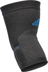 Фіксатор ліктя Adidas Performance Elbow Support чорний, синій Уні M