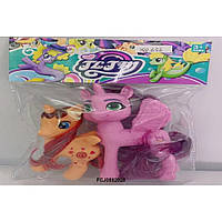 Конячка "LP" набір 2шт,13см та 8,5см,мікс,в кульку,16х19х3см №XQ656(120)