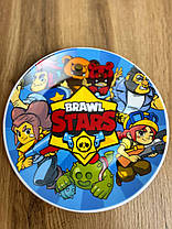Набір дитячого посуду Brawl Stars 5 предметів склокераміка., фото 5
