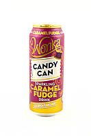 Газированный напиток без сахара со вкусом карамели Candy Can Wonka Caramel Fudge 500 мл Нидерланды