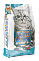 Сухой корм для котов Пан Кот Рыба 10 кг