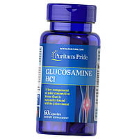 Глюкозамін Puritan's Pride Glucosamine HCL 60 капсул Для суглобів та зв'язок