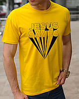 Религиозные футболки с христианской символикой Jesus Saves (Иисус спасает), православные футболки