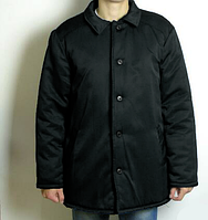 Куртка зимняя рабочая фуфайка (утепленная на синтепоне) 48-50, Черный
